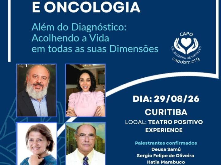 9º Simpósio Saúde, Espiritualidade e Oncologia propõe um novo olhar sobre a vida além do diagnóstico