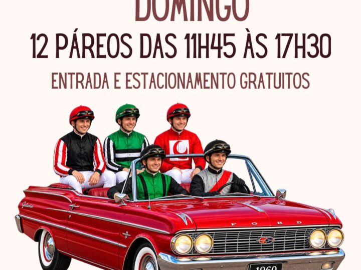 Jockey Club terá corridas e exposição de veículos antigos neste domingo em Curitiba 
