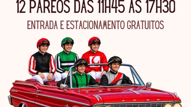 Jockey Club terá corridas e exposição de veículos antigos neste domingo em Curitiba 