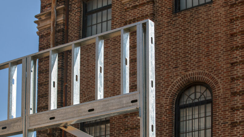 Como unir Steel Frame a uma obra existente