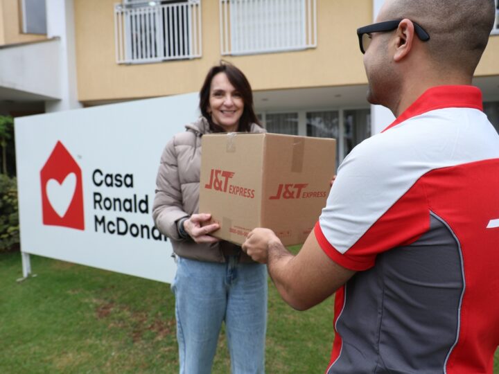 J&T Express é parceira logística oficial do McDia Feliz 2026