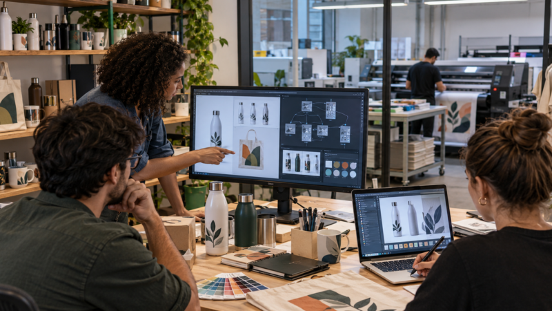 IA e automação de design avançam no setor de brindes