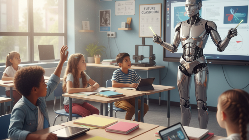 Robôs humanoides ampliam possibilidades na educação pública