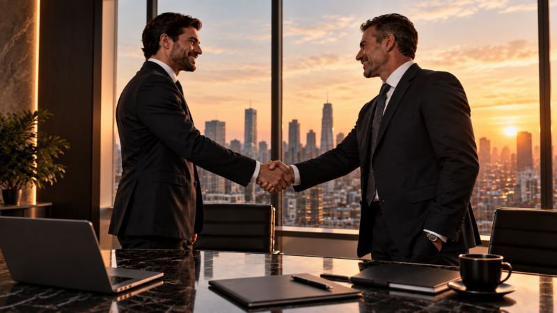 Como IA e dados transformam a busca por compradores em M&A