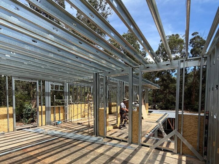 Steel Frame acelera reconstrução após desastres naturais