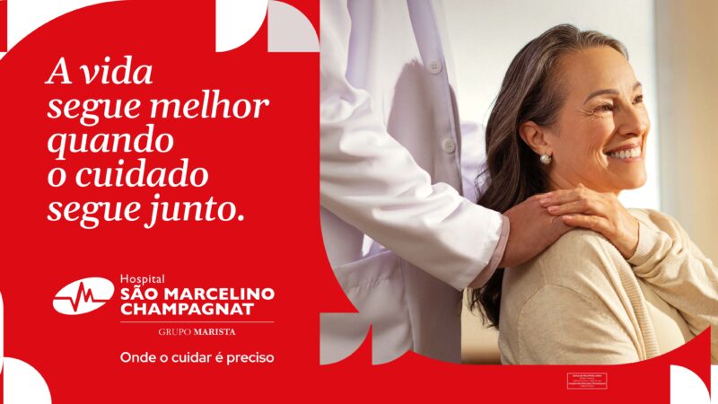 Hospital São Marcelino Champagnat apresenta nova assinatura de marca: “Onde o cuidar é preciso”