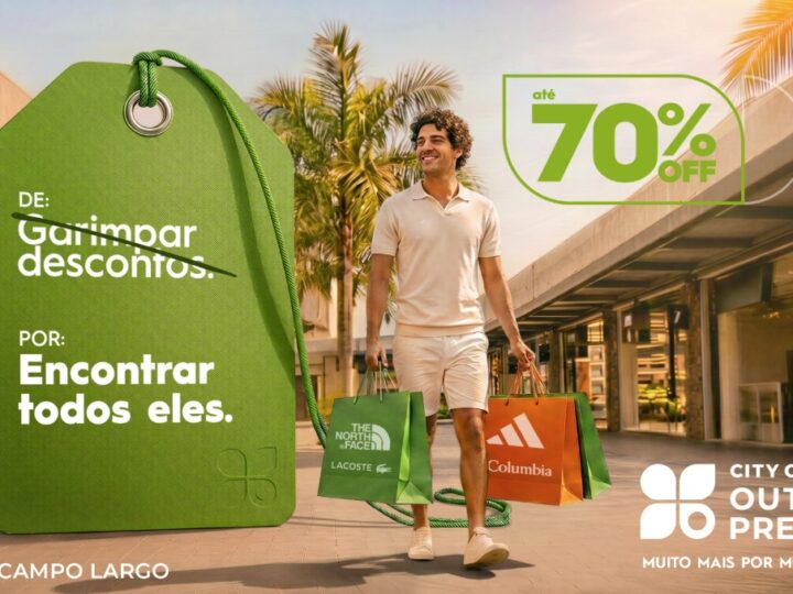 A psicologia do bom negócio: City Center Outlet Premium lança campanha focada no consumo inteligente e na autonomia do cliente