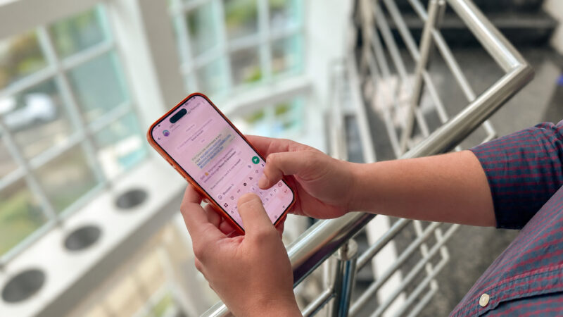 Candidatura pelo WhatsApp reduz quase metade do tempo para se inscrever em vagas