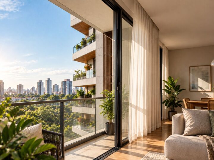 Projetos arquitetônicos contribuem para o conforto térmico nos apartamentos e garantem eficiência energética