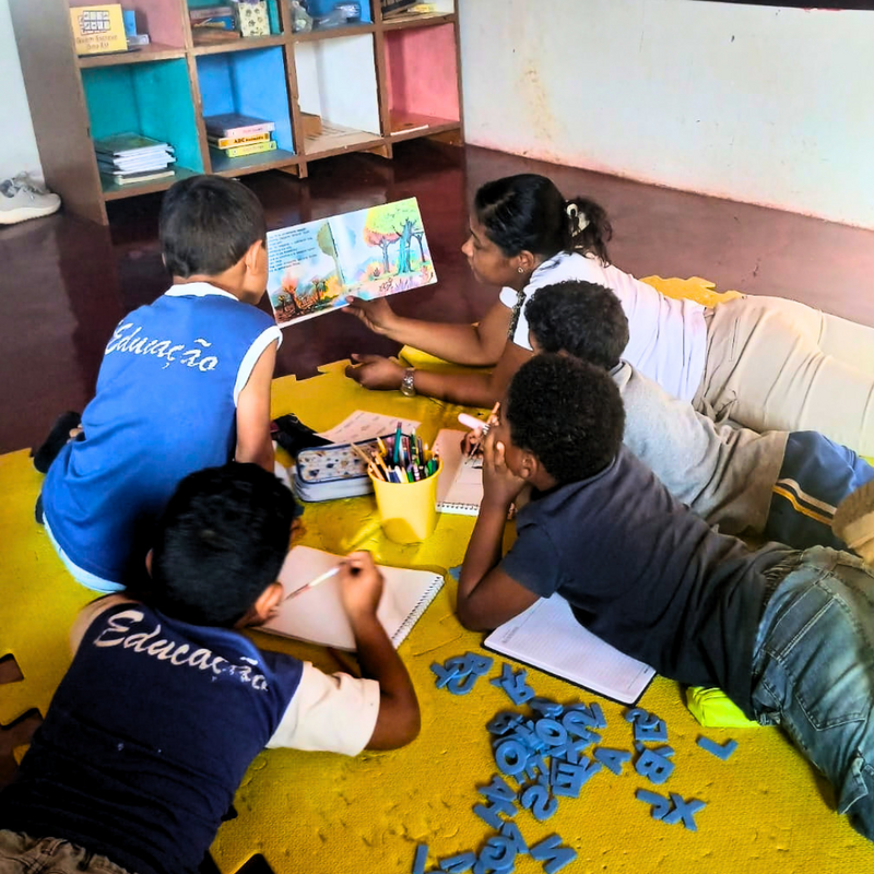 Projeto transforma estudantes em autores em Alto Paraíso