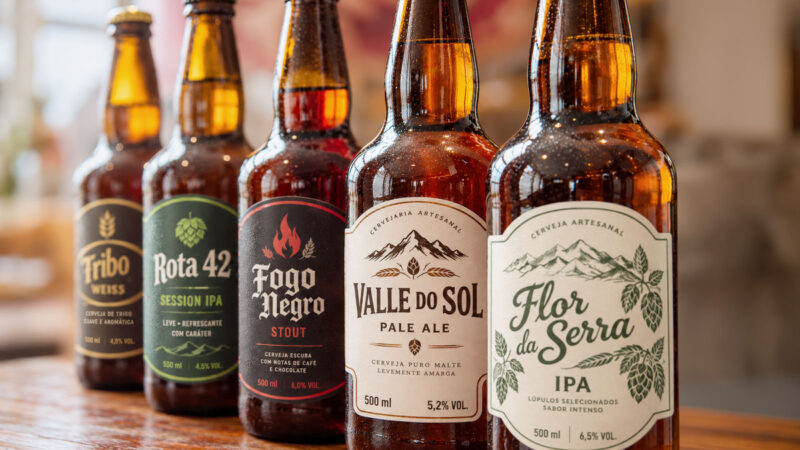 Mercado de cervejas artesanais impulsiona demanda de rótulos