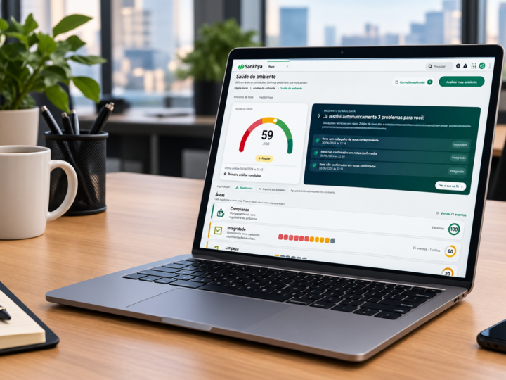 Sankhya lança IA que audita e monitora o ERP continuamente