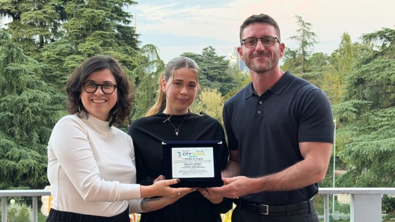Arquitetos catarinenses premiados na Itália com Rua da Saúde
