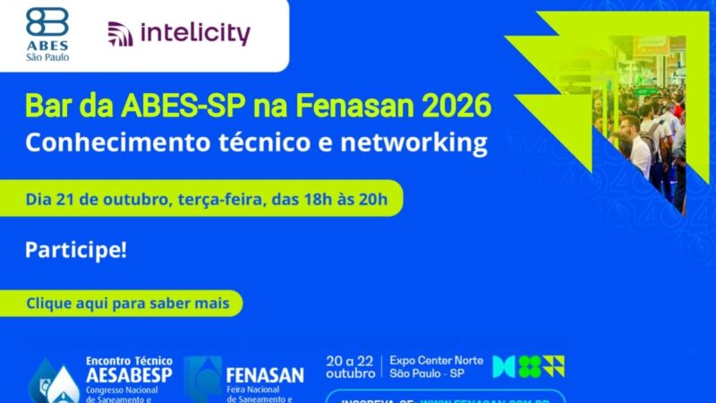ABES-SP debate IA na fiscalização do saneamento