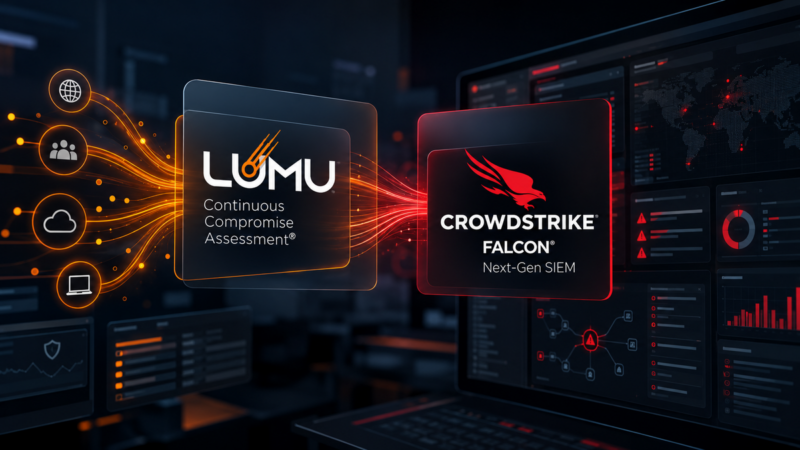 Lumu integra solução ao CrowdStrike Falcon Next-Gen SIEM