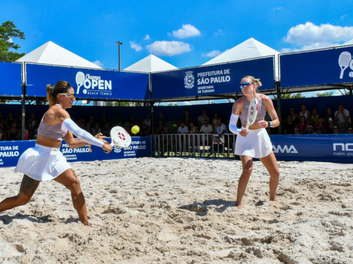Champs Open reúne mais de 600 atletas de beach tennis em SP