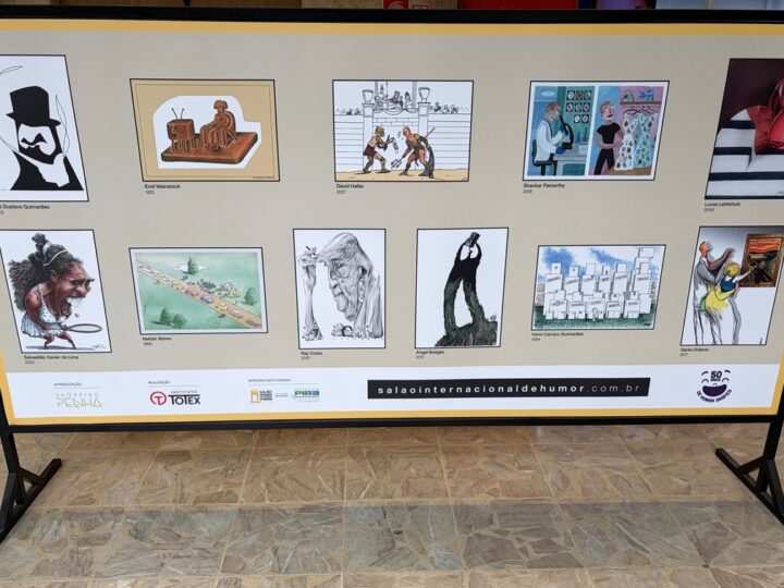 Mostra “50 Anos de Humor Gráfico” termina em 18 de outubro