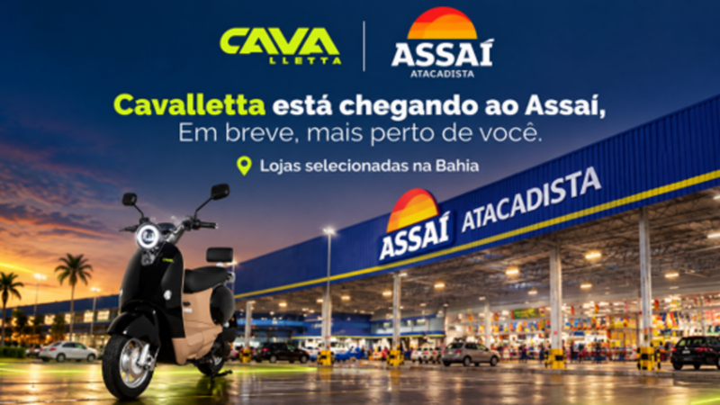 Cavalletta chega ao Assaí com C12 e C15 como opções