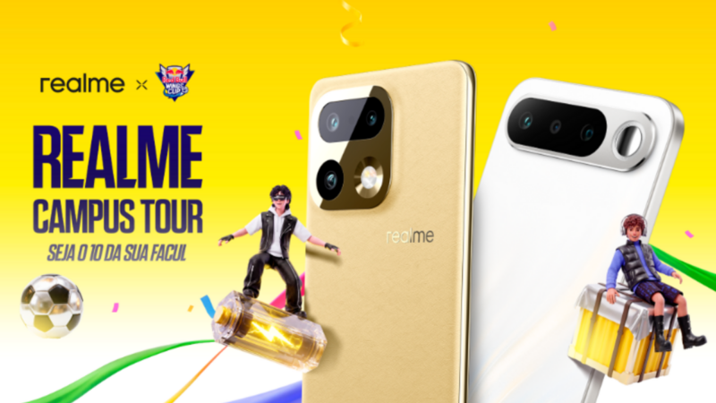 Red Bull e realme levam gaming mobile às universidades