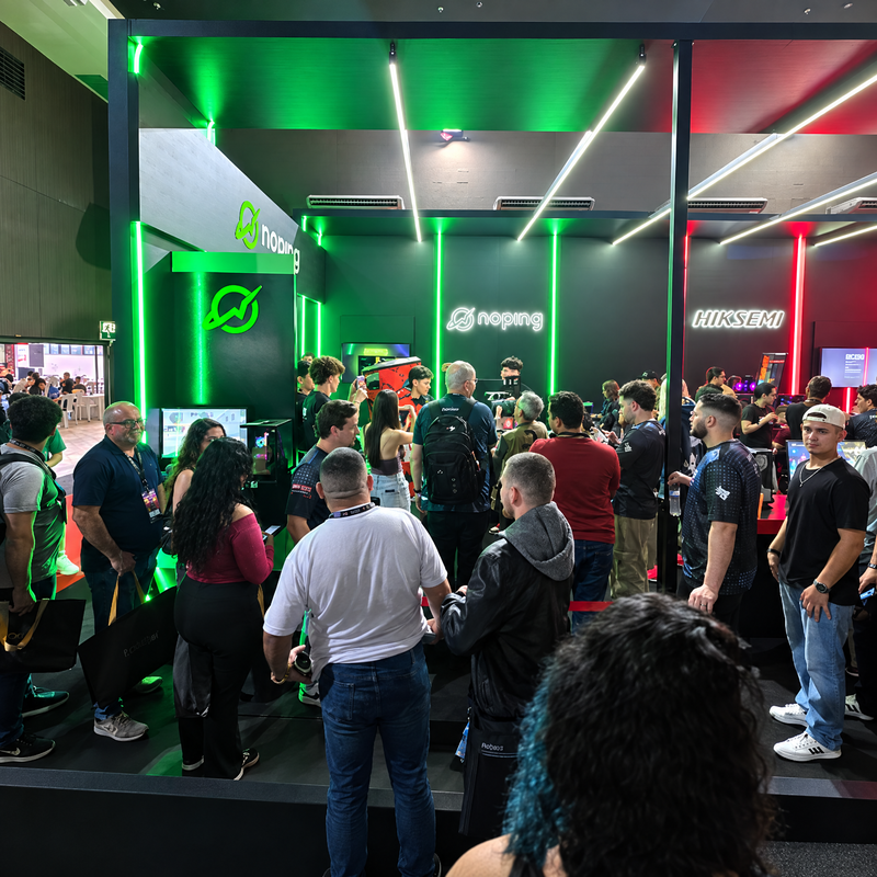 NoPing marca presença no evento Pichau Arena 2026