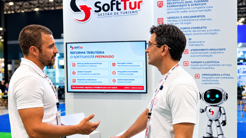 Empresa paranaense apresenta tecnologia de gestão turística na maior feira do setor na América Latina