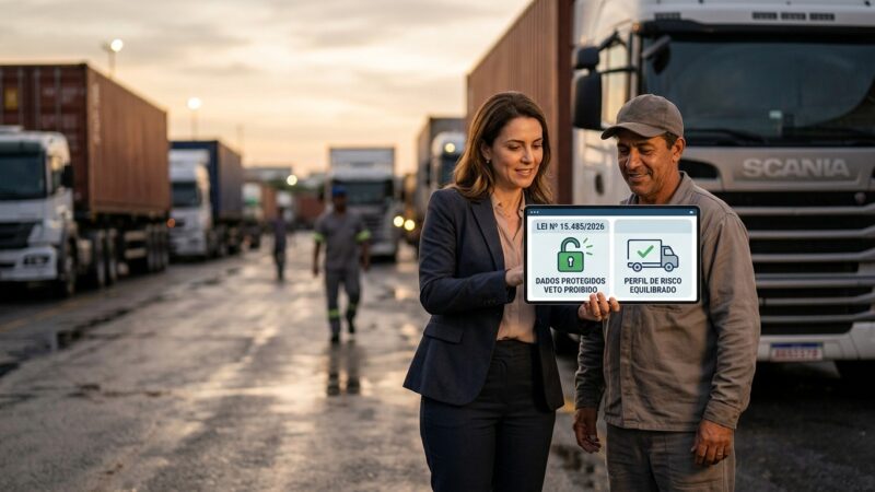 Fim do veto invisível: nova legislação protege o direito de trabalhar dos motoristas e transportadores