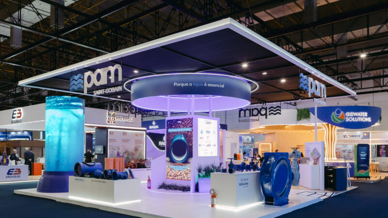 PAM Saint-Gobain conquista dois prêmios nas FENASAN 2026